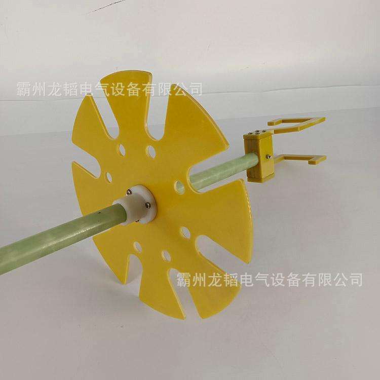 横担挂架ZF010312绝缘操作杆储物旋转挂架转盘式玻璃钢吊架