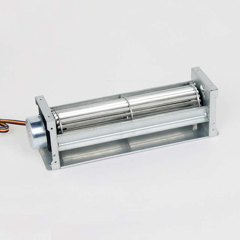 40180镀锌板贯流风机铝合金散热风扇12v24v工业排风散热冷却风扇