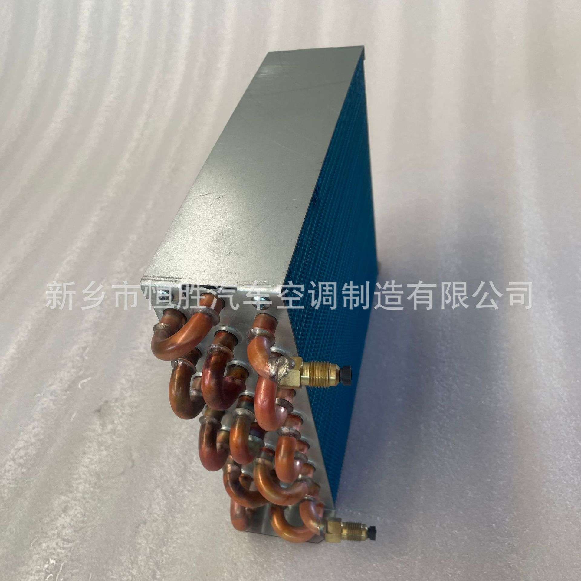 风冷水冷冷凝器换热器散热器9.52铜管铝翅片