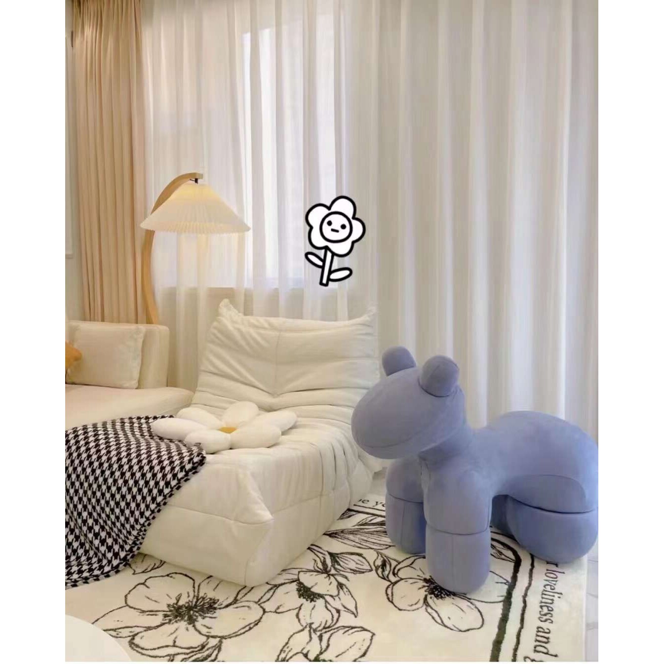 动物座椅Pony Chair小马椅子设计师款创意动物凳子儿童椅动物坐凳