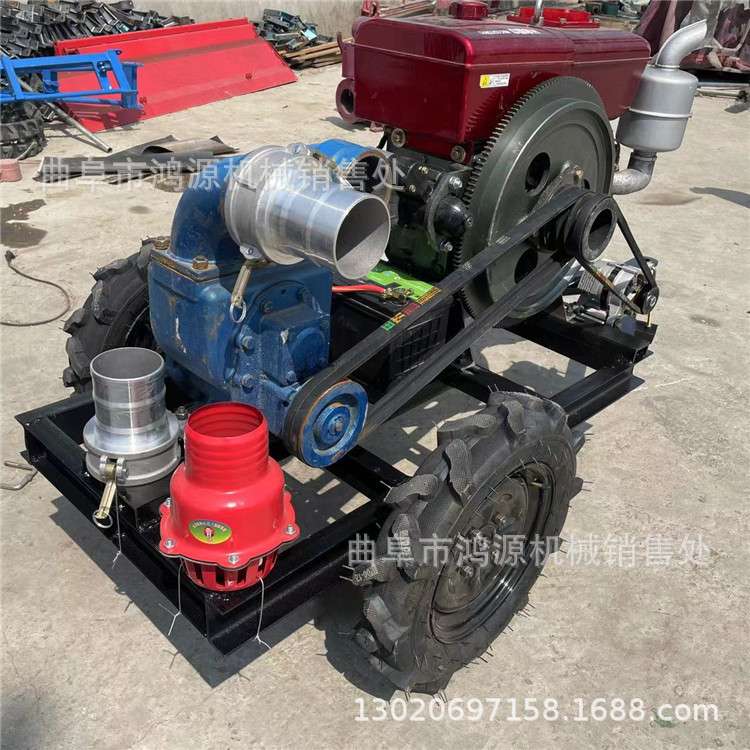 3寸化粪池清淤自吸自排吸粪泵 柴油机抽粪泵 下水道排污泵视频