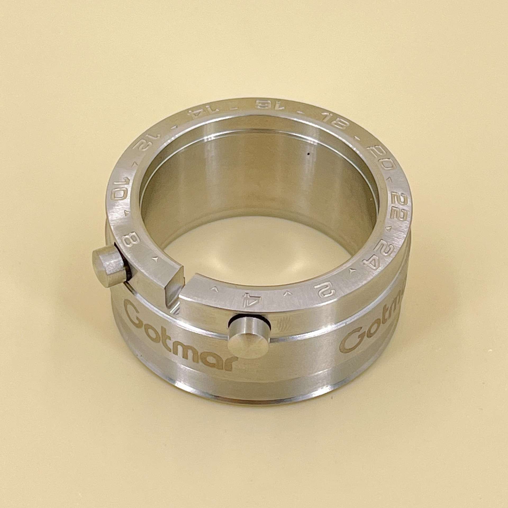 GOTMAR/高特迈 DJ-007全不锈钢7750机芯座 修表工具配件固定底座