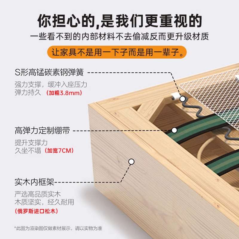 单人沙发懒人客厅阳台休闲椅中古风棉麻单人沙发椅客厅设计师单椅