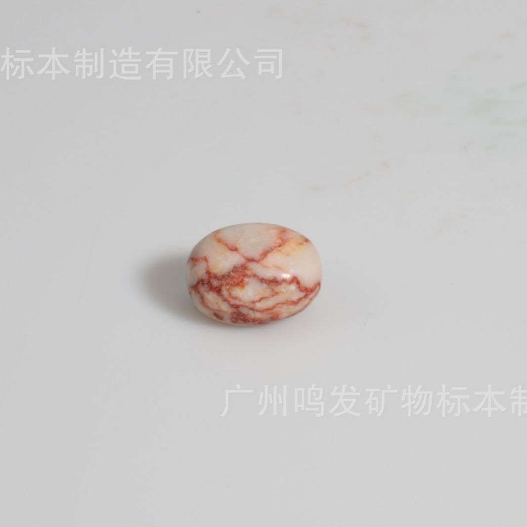 厂家天然红网络石抛光大颗粒裸石造景科普水晶原石奇石摆件