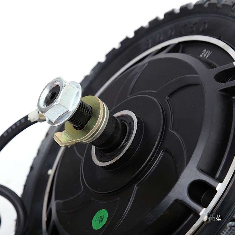50W无刷48电机寸小新澳玛车轮毂24V电机滑板V3实心轮胎8带36V其他