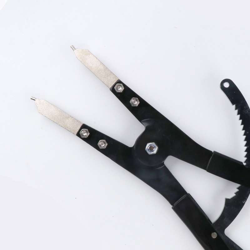 重型卡簧钳内外卡大号工业级轴用弯嘴卡环钳卡黄钳子卡钳工具25寸