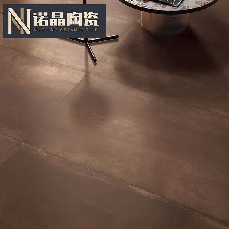 咖啡色质感砖600x1200客厅防滑地砖酒店民宿卫生间墙砖复古瓷砖