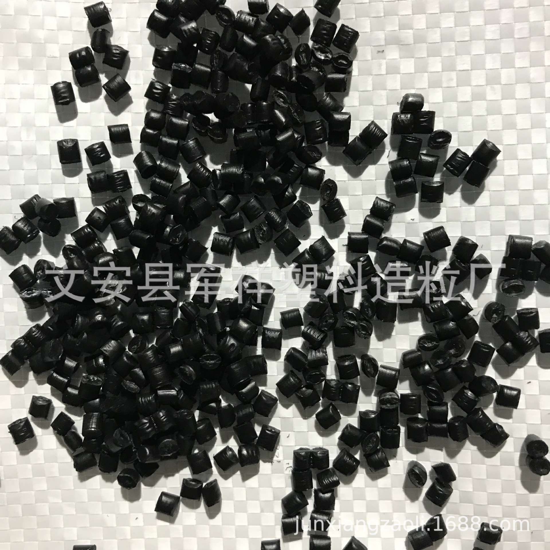 黑色PP电瓶壳破碎料颗粒聚丙颗粒pp副牌塑料颗粒注塑级
