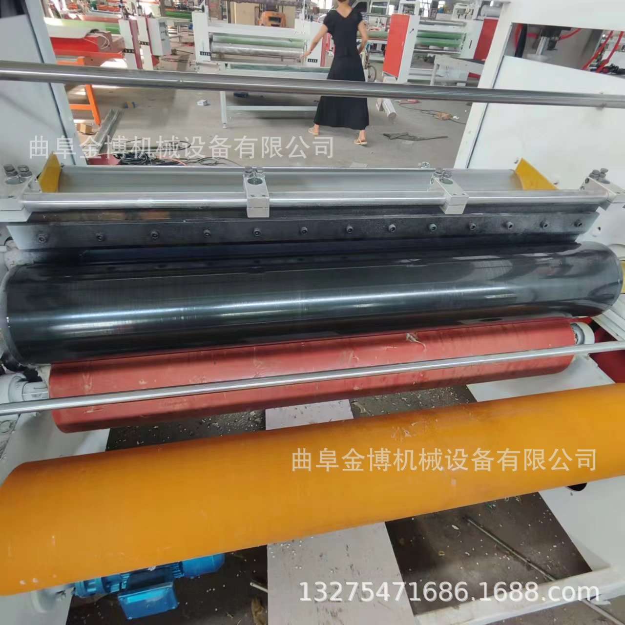 木工上胶机械 密度板胶合板滚筒式过胶机 热胶冷胶大板涂胶机