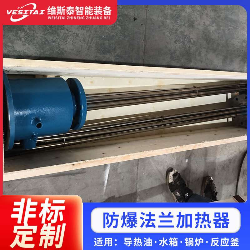 防爆气体纯化干燥系统电加热器石油法兰加热器管道压力容器加热器