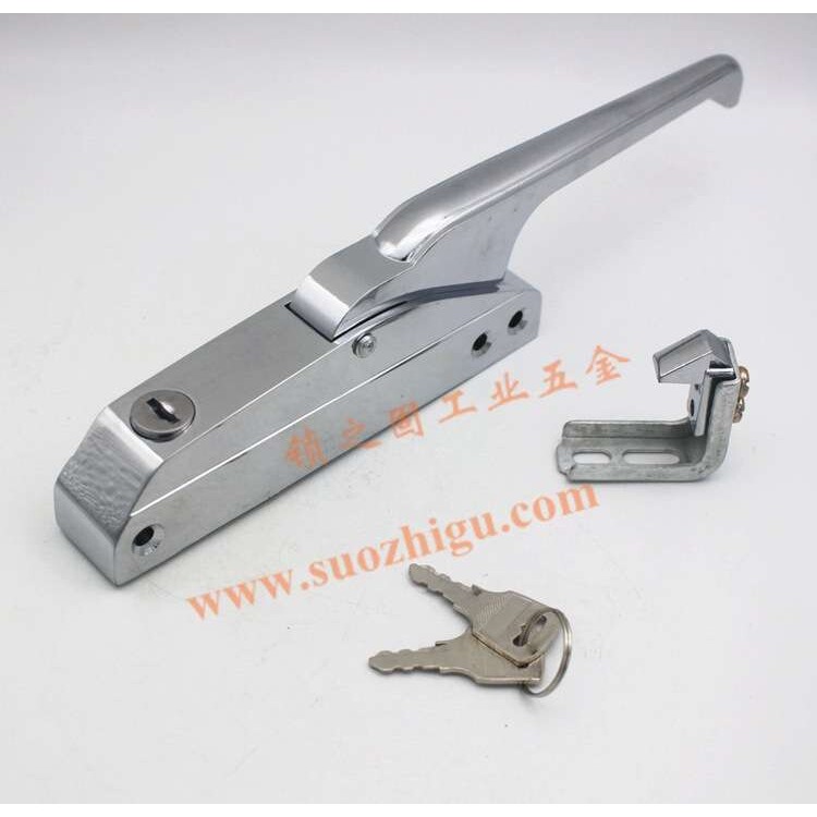 侧面装门锁KL06烤炉冷冻柜冰柜拉手1200 工业设备门把手门锁扣