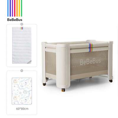 bebebus婴儿床拼接大床筑梦家新生儿床多功能可移动儿童床宝宝床