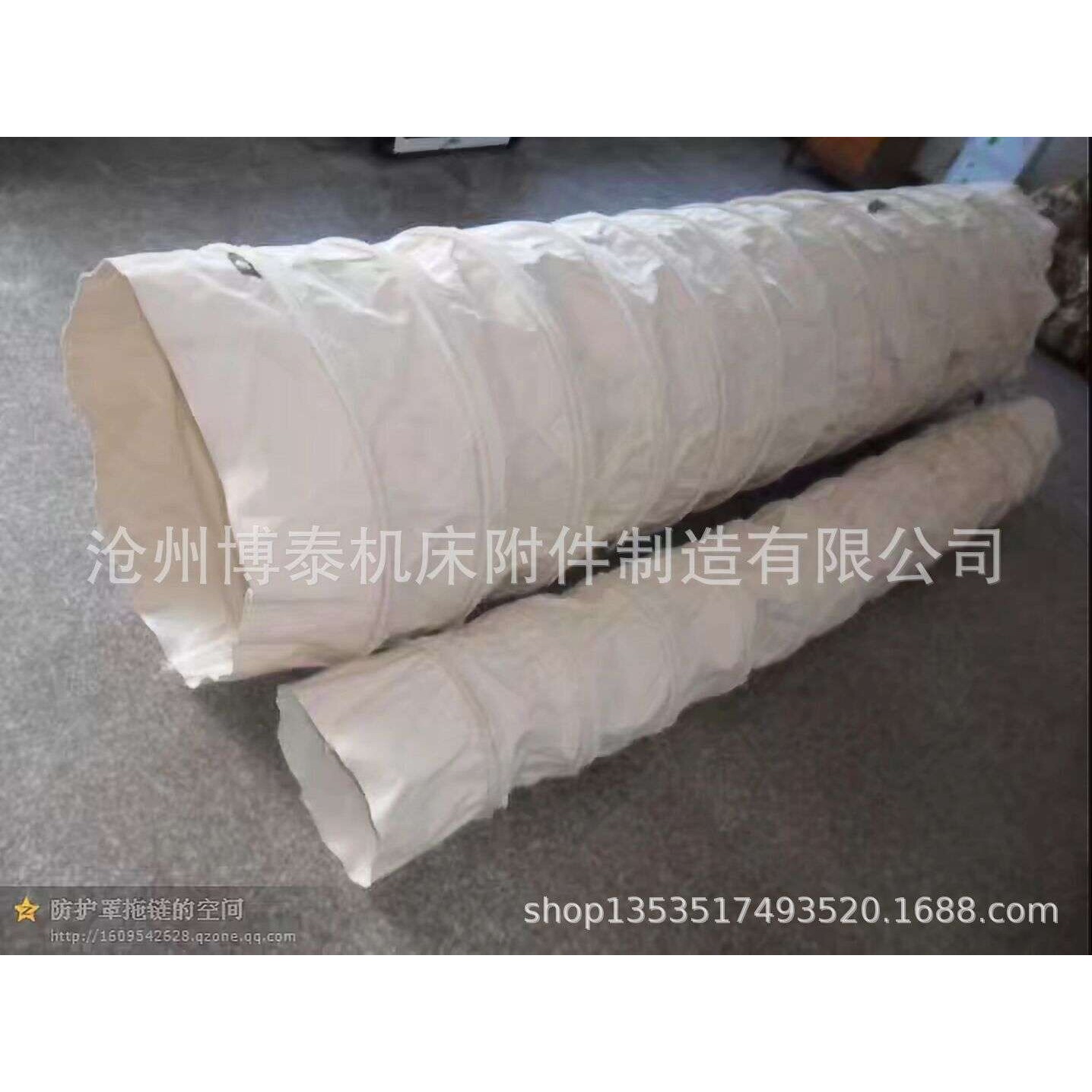 专业生产耐磨帆布伸缩水泥布袋 散装机粉尘输送水泥布袋