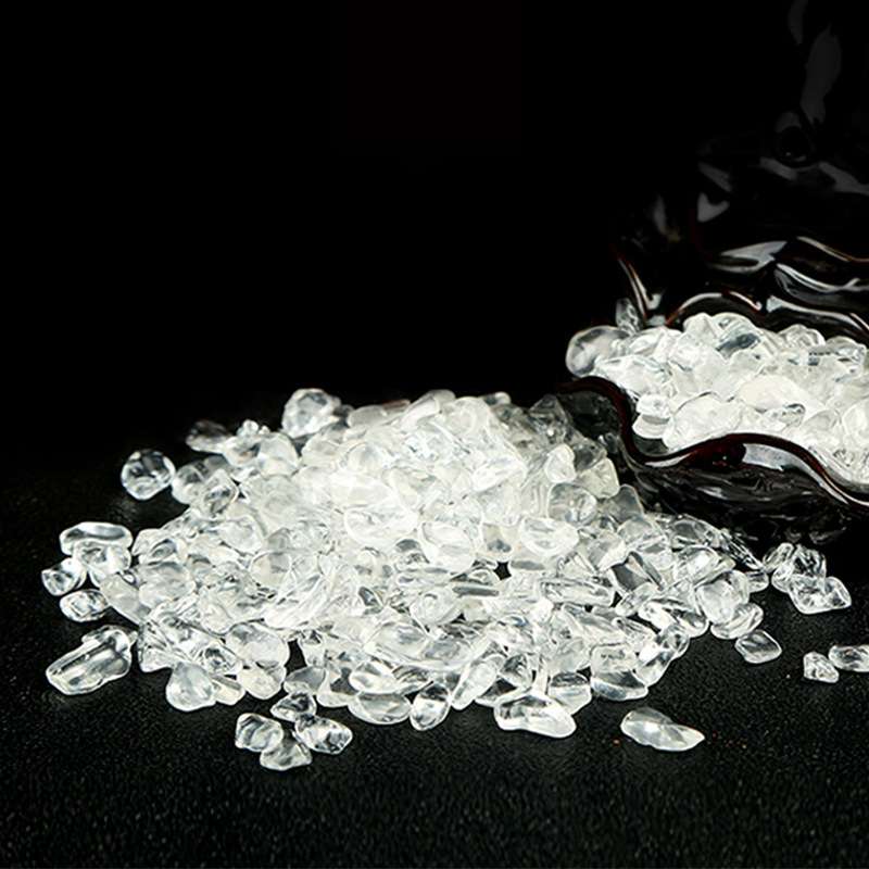 天然水晶碎石黄水晶粉水晶黑曜石绿水晶消磁用品家居摆件装饰品