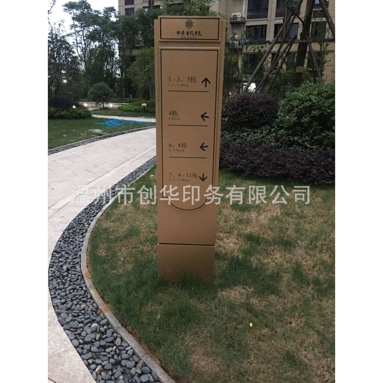 防腐木景区标识牌户外导视牌景点标识牌公园园林指示牌塑雕