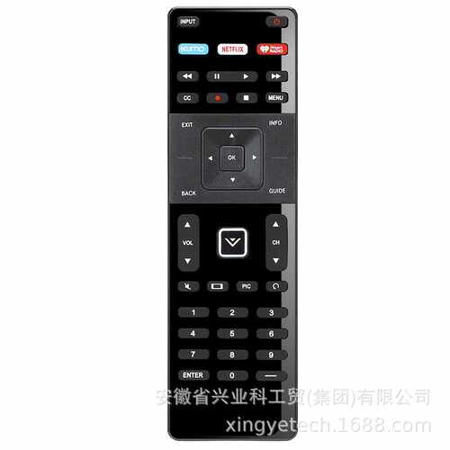 适用Vizio电视遥控器XRT122 IR Remote for Vizio tv