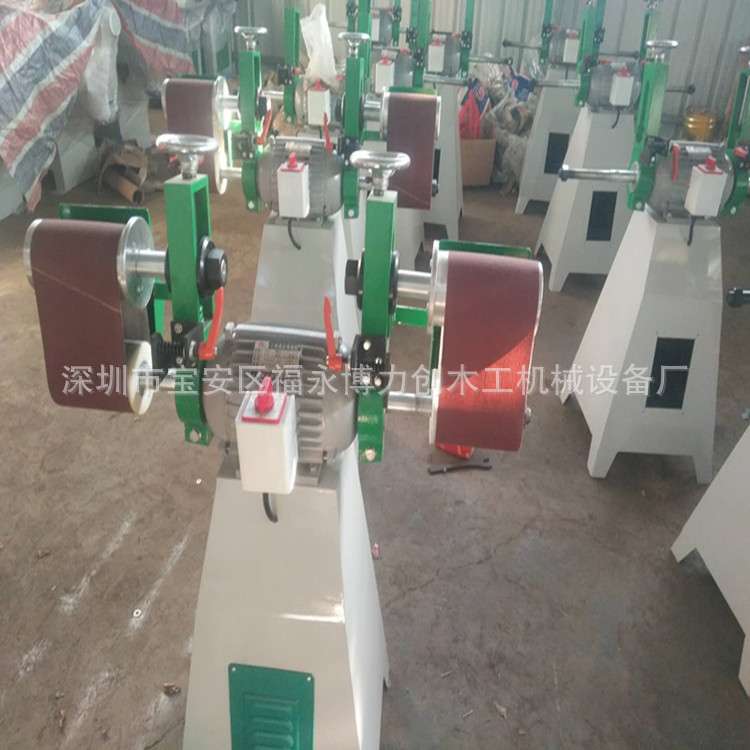 MM2415海绵轮砂光机 卧式双头抛光机 木工砂光机 工艺品砂打磨机