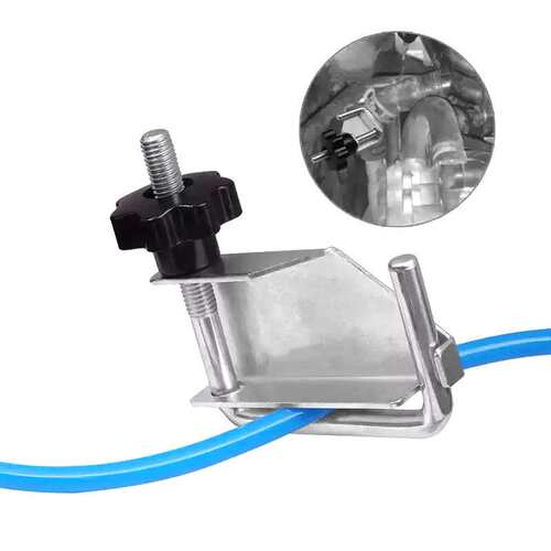 4件套汽车水管夹紧器钢制油管封口钳U型封管钳水管夹子水管卡死钳