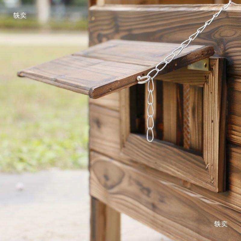 防雨防水户外实木炭化木狗屋狗窝猫窝狗笼泰迪狗窝狗房宠物窝狗舍