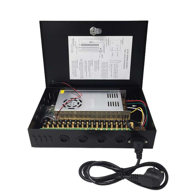 12V30a监控集中供电电源led灯带专用大功率直流稳压开关电源24伏