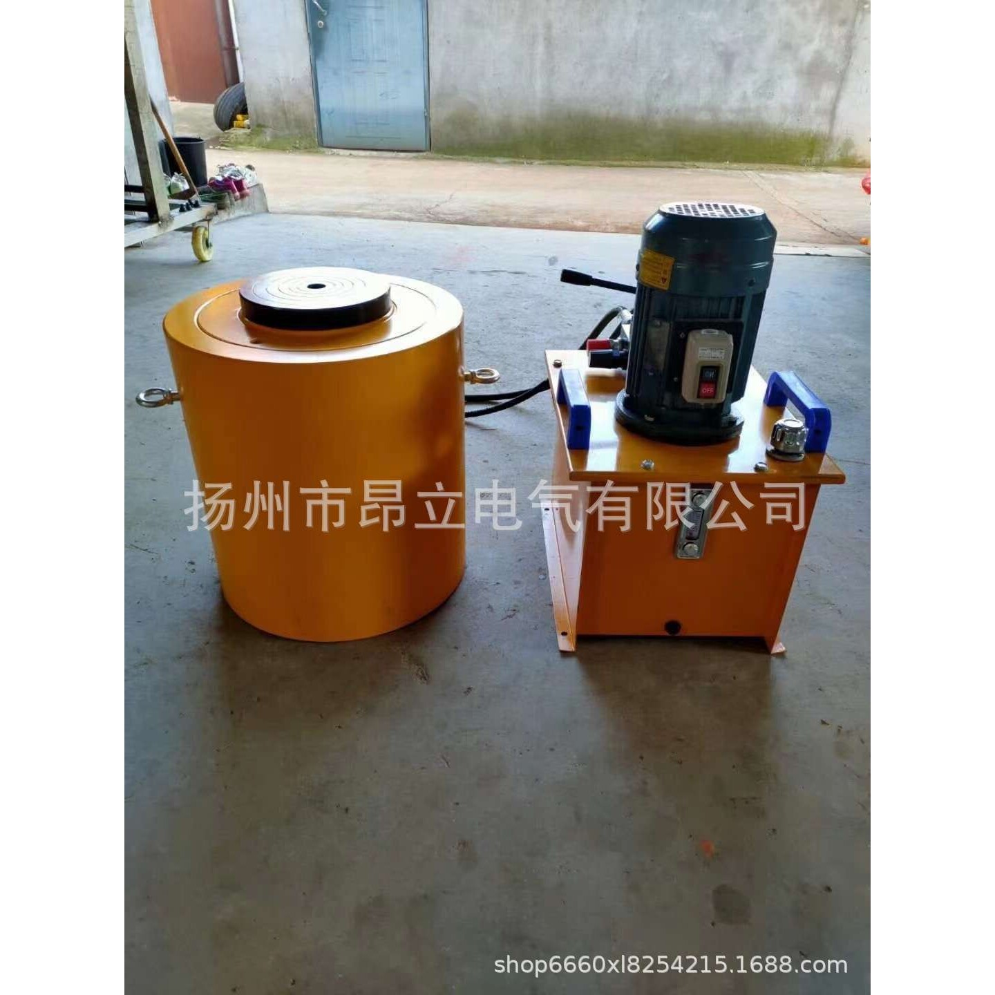 DYG200/500电动液压千斤顶 5.5KW超高压电动油泵