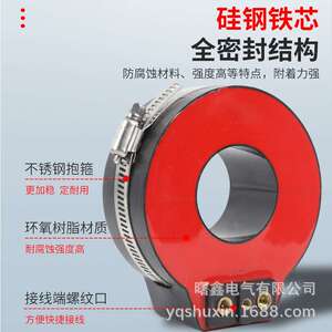 曙鑫 穿心式保护电流互感器LMZC-10封闭浇注式双绕组互感器充气柜