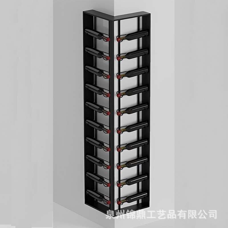餐厅酒架悬挂墙上置物架酒柜现代简约客厅红酒架墙角酒架直角酒架