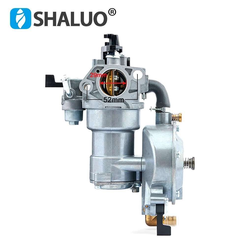 GX200 170F 6.5HP 2kw 液化石油气双燃料化油器P19-LPG P19A-LPG