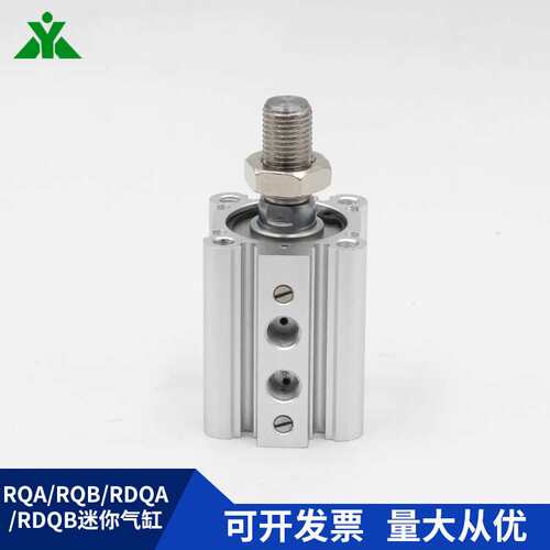 RQA100-RQB100-RDQA100-RDQB100-40-45-50-75M带外牙带气缓冲气缸