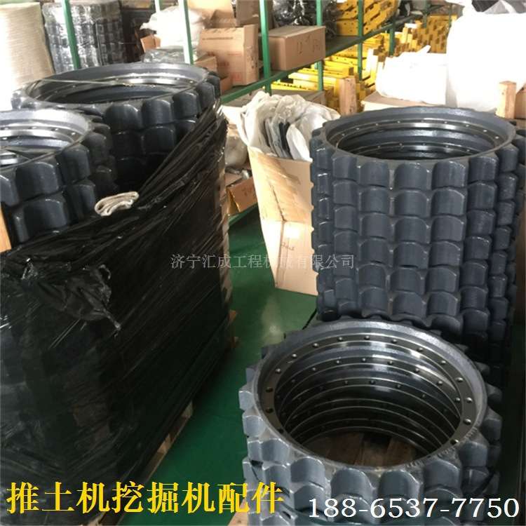 250挖机履带链轨 勾机四轮一带履带底盘 250挖掘机链条链板支重轮