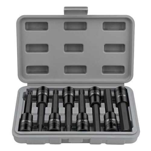 内六角套筒电动扳手工具 内6方套筒头套装t30t40t50梅花批头