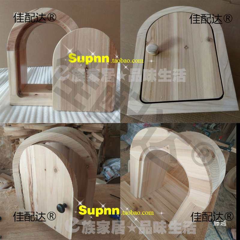 纯实木喵星人拱形圆形宠物通道门进出洞口狗洞猫洞木门小木屋