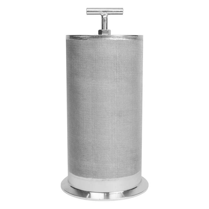 89卡盘不锈钢烧结网呼吸器 304烧结网滤芯40目 106*200料仓呼吸器