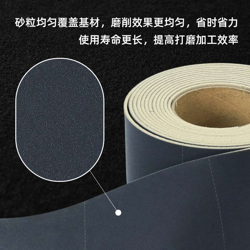 114*125mm 汽车漆面金属曲面打磨抛光砂纸干磨水磨手撕海绵砂纸卷