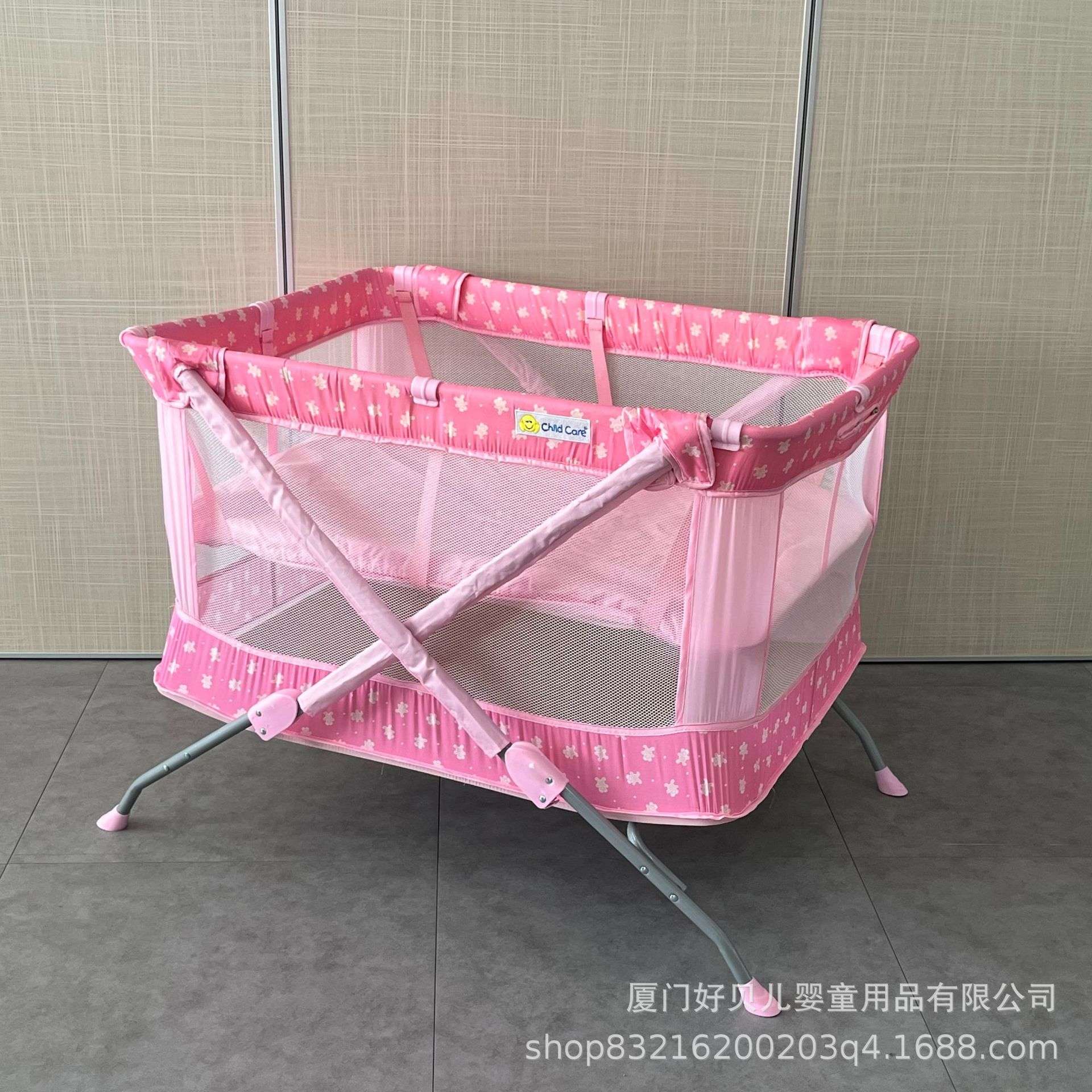 厂家直供婴儿床婴儿睡篮带蚊帐厂家促销大漏价