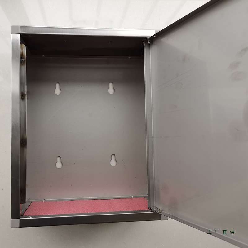 不锈钢放置箱子门口收纳保管盒订牛奶工具可挂墙壁挂式户室外带锁