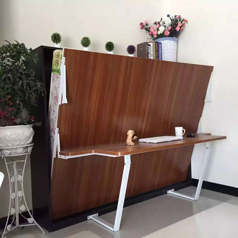 厂家 壁床带桌台电脑桌学习桌隐形床壁床壁柜床墨菲床五金配件
