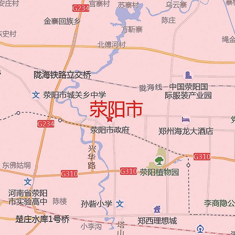 溥畔年 2025新款郑州市地图贴图办公室挂图高清防水墙壁贴超大装