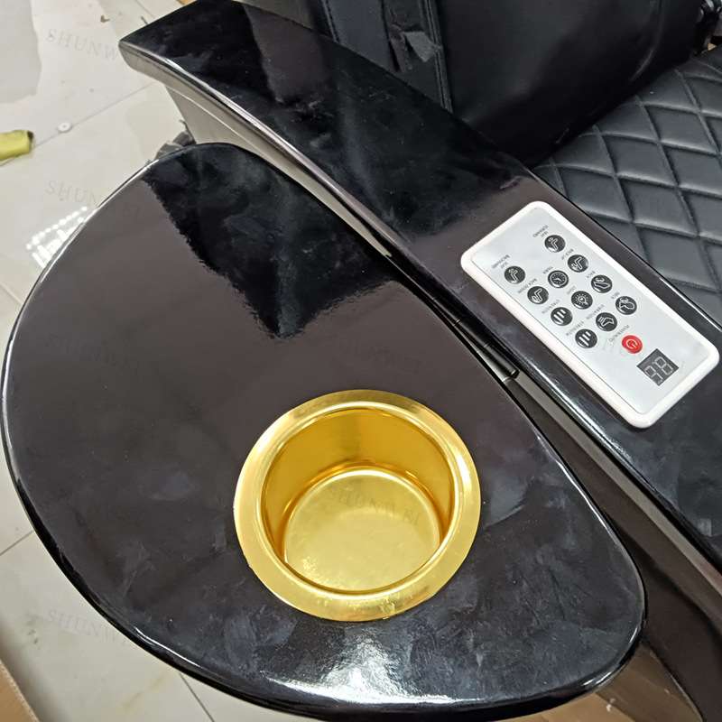 美甲沙发美足椅修脚专用椅电动躺椅美甲泡脚沙发椅树脂水晶盆美脚