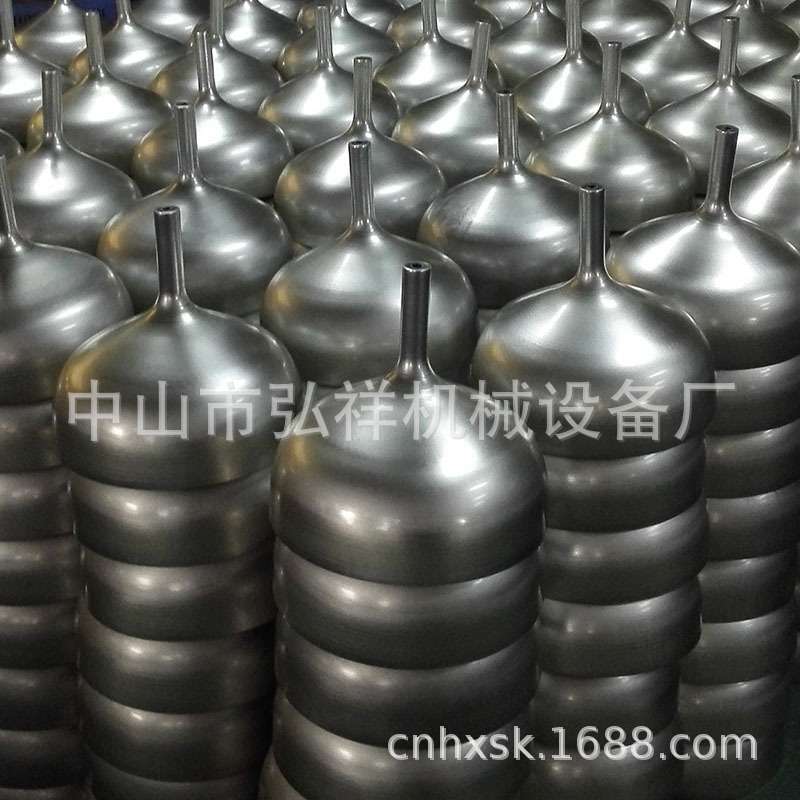 工矿灯外壳灯罩铝铁制旋压照明厂房灯具全自动数控旋压机加工设备