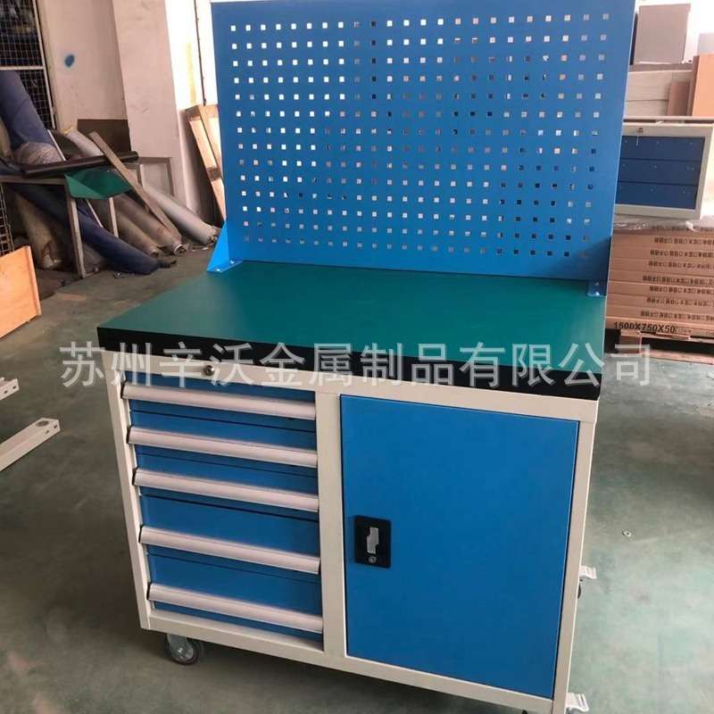 重型工具车五抽工位车四抽汽车维修车子工具箱零件柜防静电工具柜