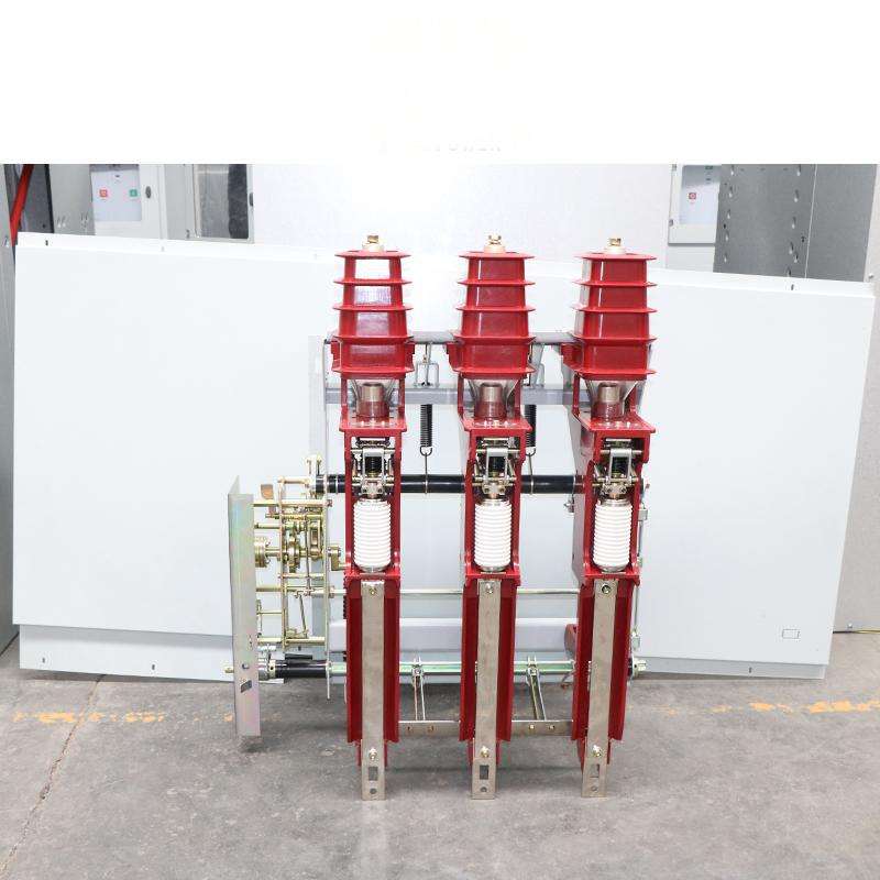 10KV户内高压真空负荷开关fzn25-12rd/125A-63a熔断器组合
