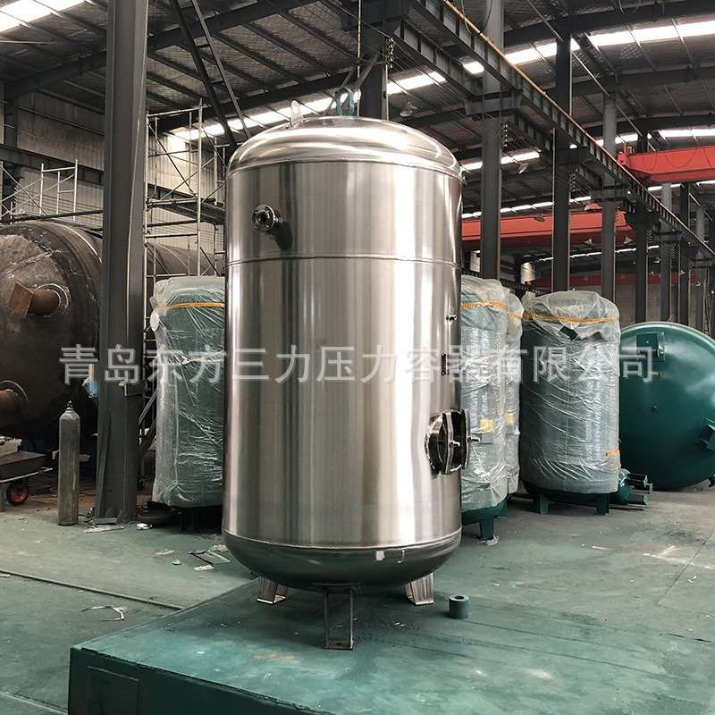 中低压储气罐 304不锈钢压力容器罐 1立方立式缓冲空气罐