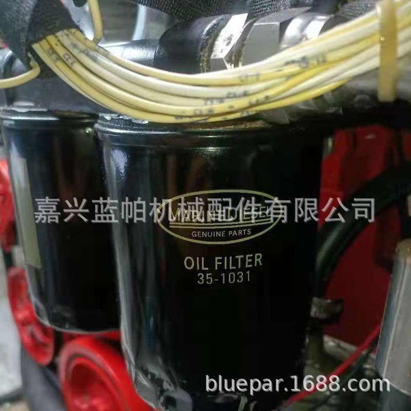 适用BUKH船用发动机机滤35-1031柴滤35-1231空滤芯25-5020-101