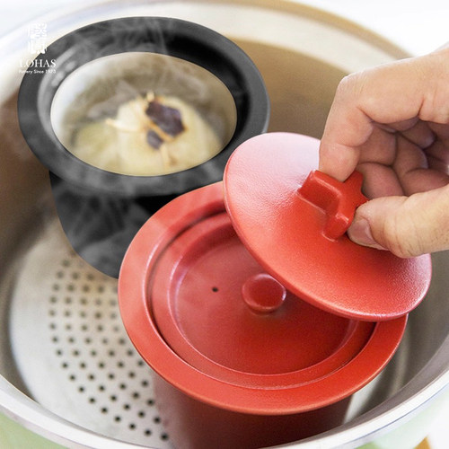 陆宝陶锅炖罐小汤盅陶瓷炖盅