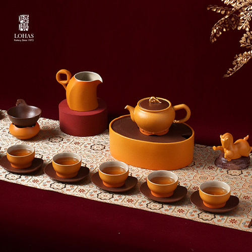 功夫茶具套装送领导新年礼物陶瓷