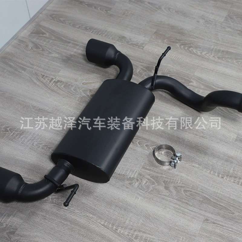 适用吉普牧马人JK/JL改装排气消声器芒果尾排不锈钢排气管