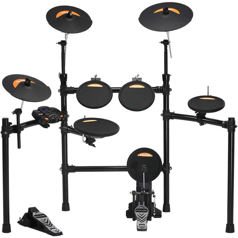 NUX小天使电子鼓DM2 DM4S DM7DM200电鼓儿童家用架子鼓爵士鼓