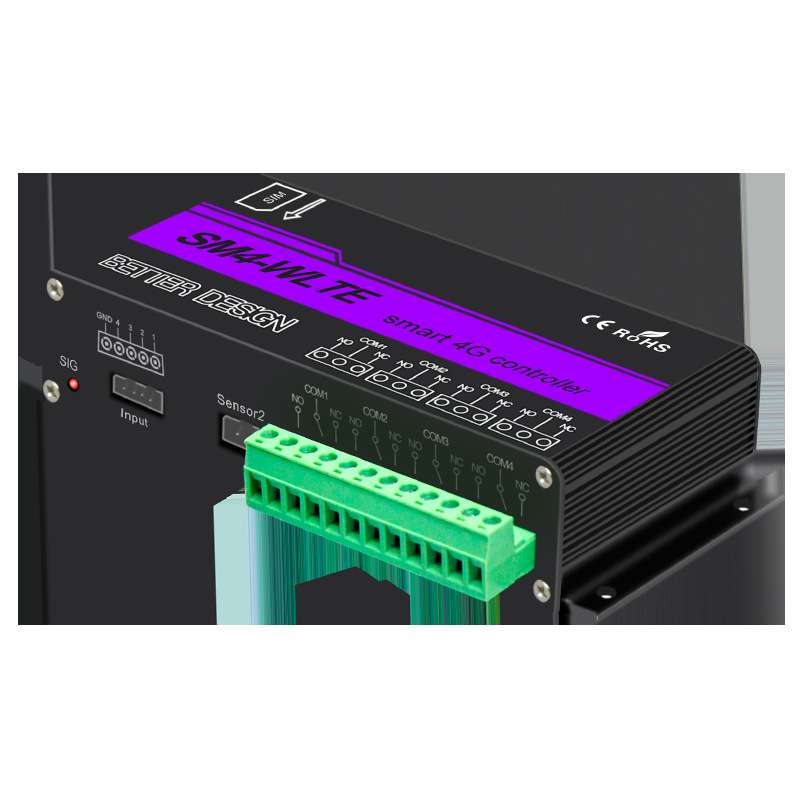 SM4-WLTE欧规澳规远程4G遥控开关控制器短信电话APP定时控制