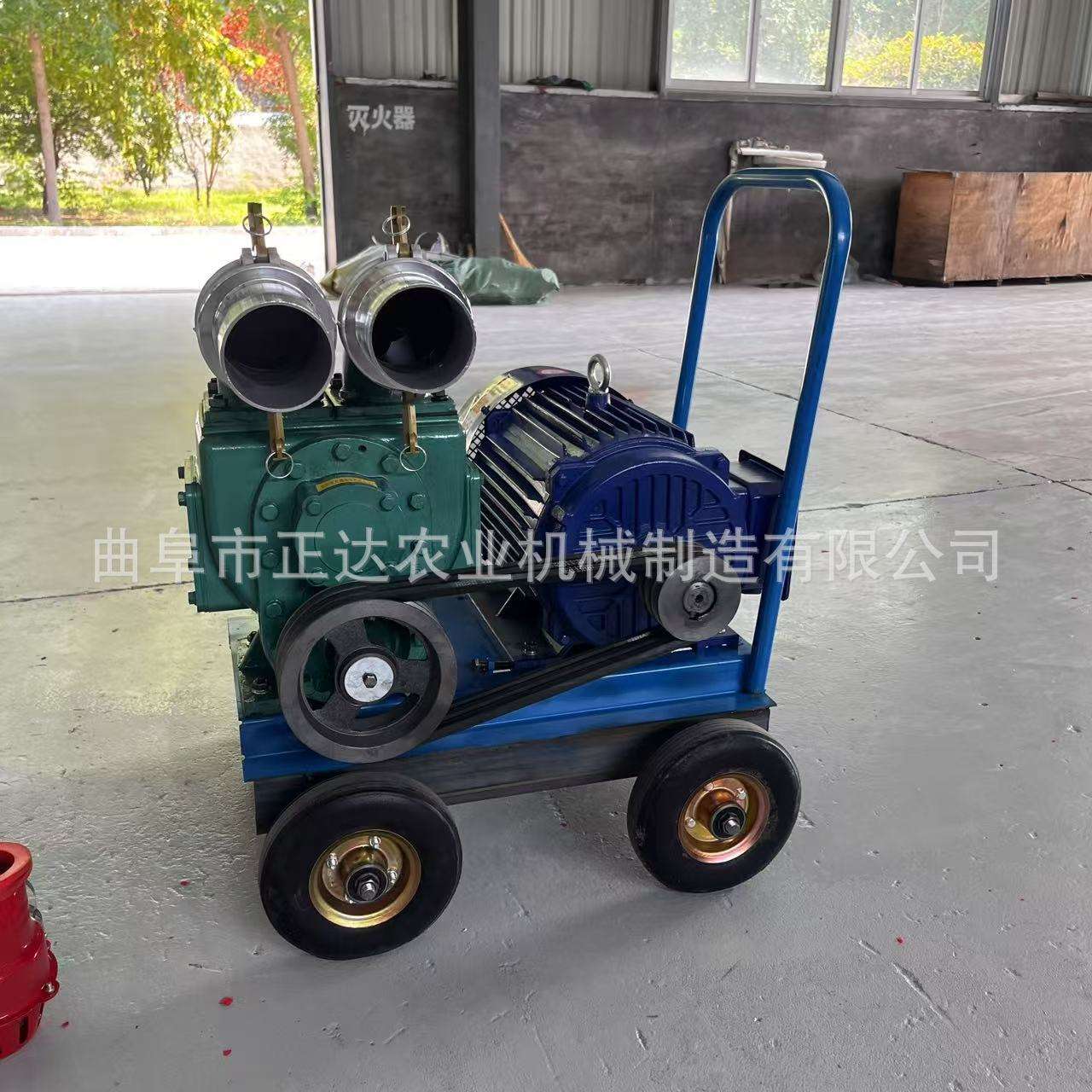 工地淤泥清理柴油4寸泥浆泵 养殖场抽粪泵 不堵塞齿轮抽污泵